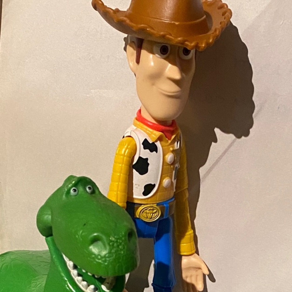 Disney Woody & Rex Toy Story Figure Set - Action figure (woody 9 inch )